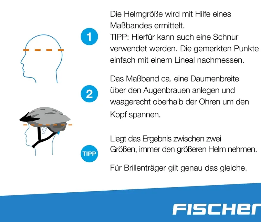 FISCHER Fahrradhelm Urban PLUS Chicago, L/XL