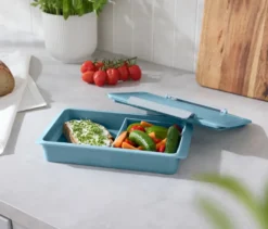Flache Lunchbox