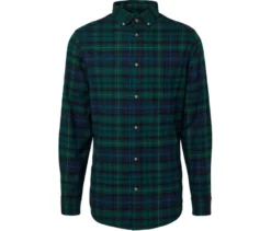 Flanell-Hemd, grün/navy