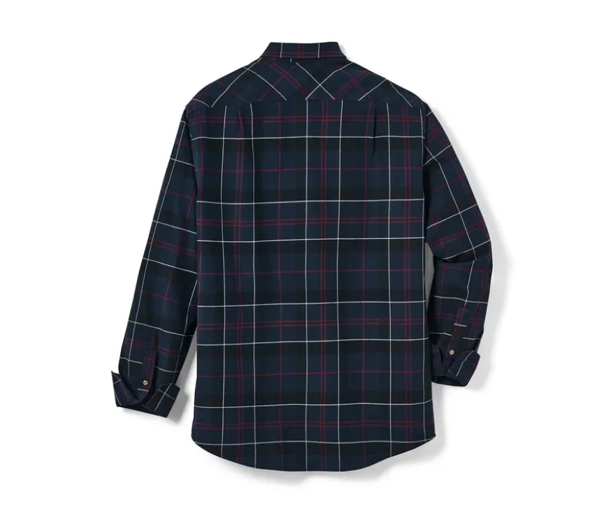 Flanell-Hemd, navy