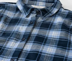 Flanell-Pyjama-Set, blau