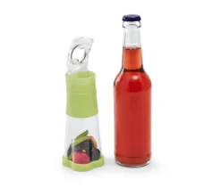 Flaschenöffner mit Auffangbehälter