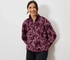 Fleece-Pullover