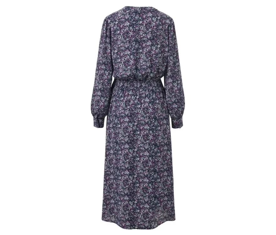 Florales Midi-Kleid