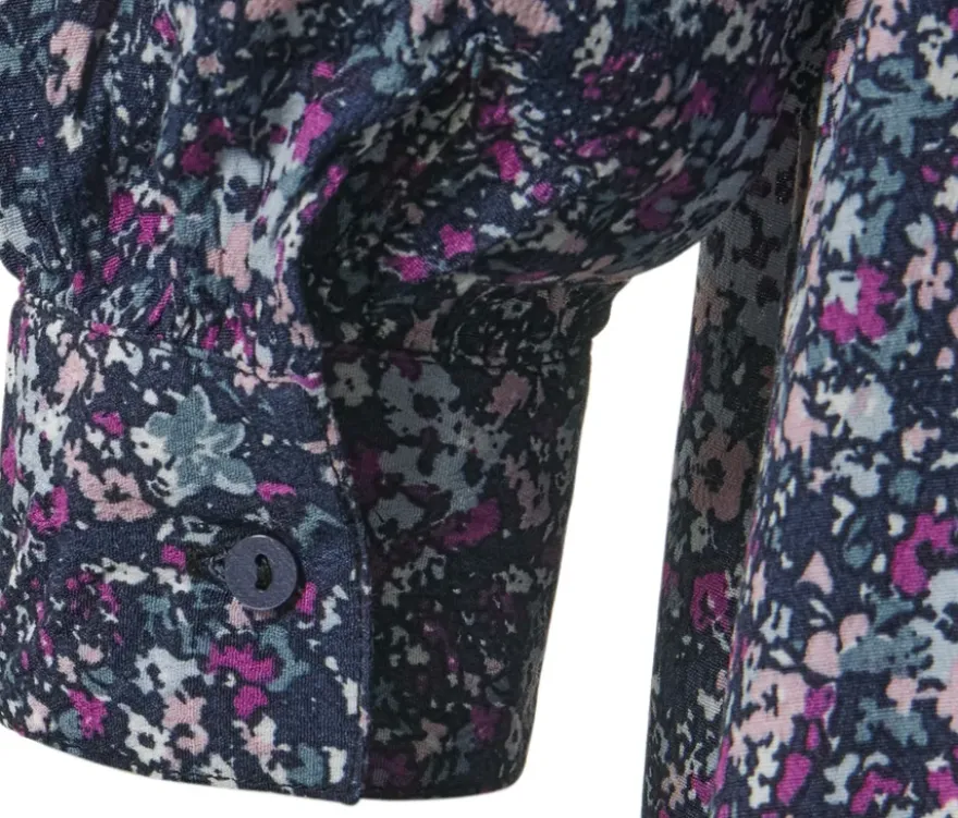 Florales Midi-Kleid