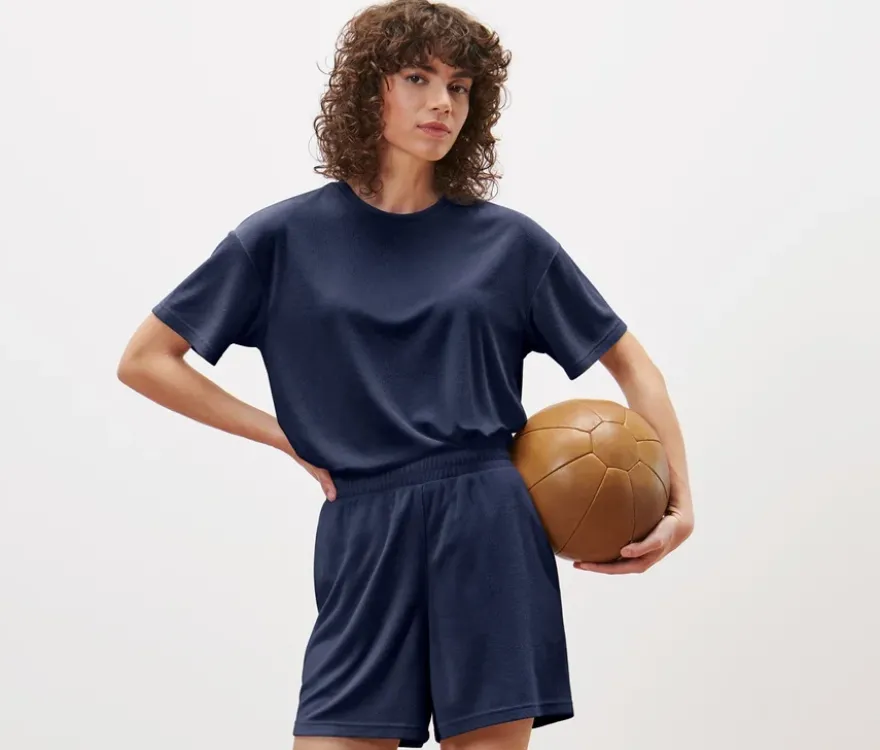 Frottee-Sportshorts