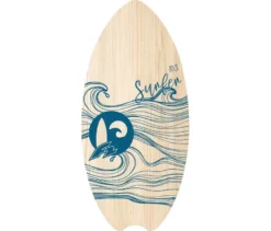 F2 Skim Board »Wood Surfer«, 103 cm