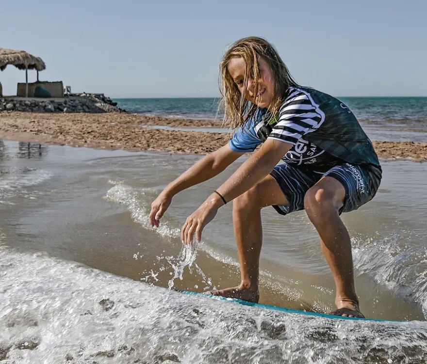 F2 Skim Board »Wood Surfer«, 103 cm