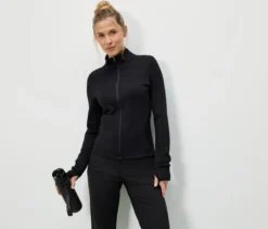 Funktionsjacke mit RWS-zertifizierter Wolle