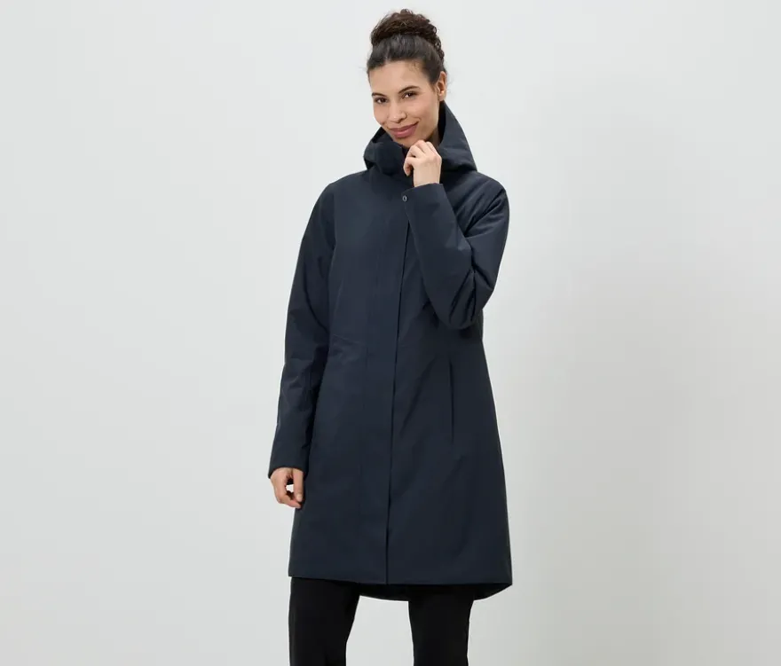 Funktionsmantel, navy
