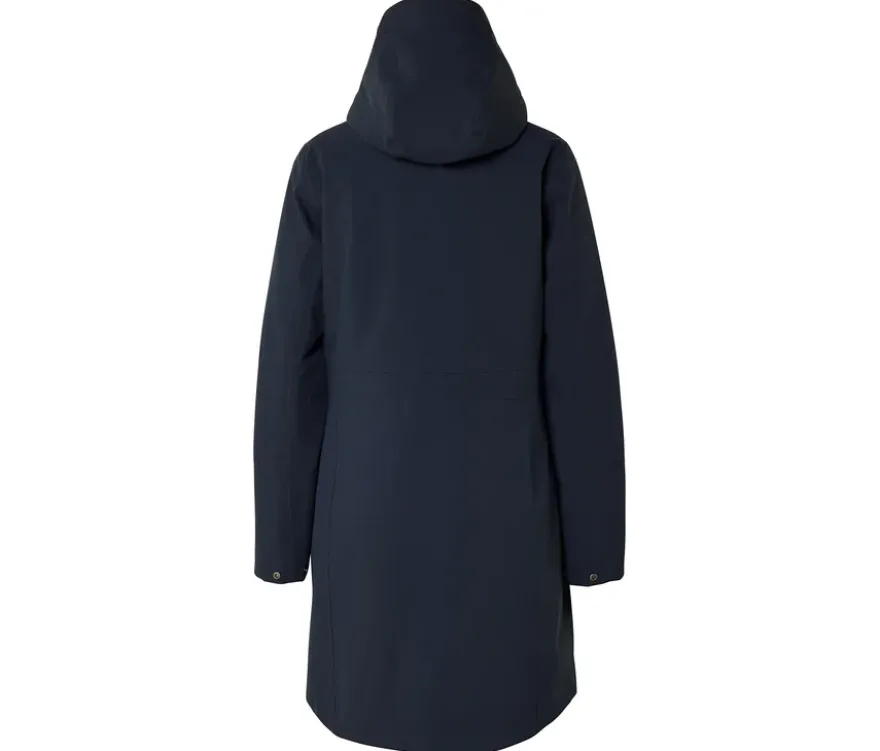 Funktionsmantel, navy