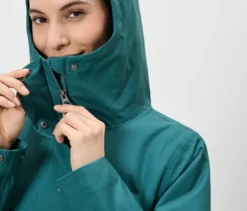Funktionsmantel, petrol
