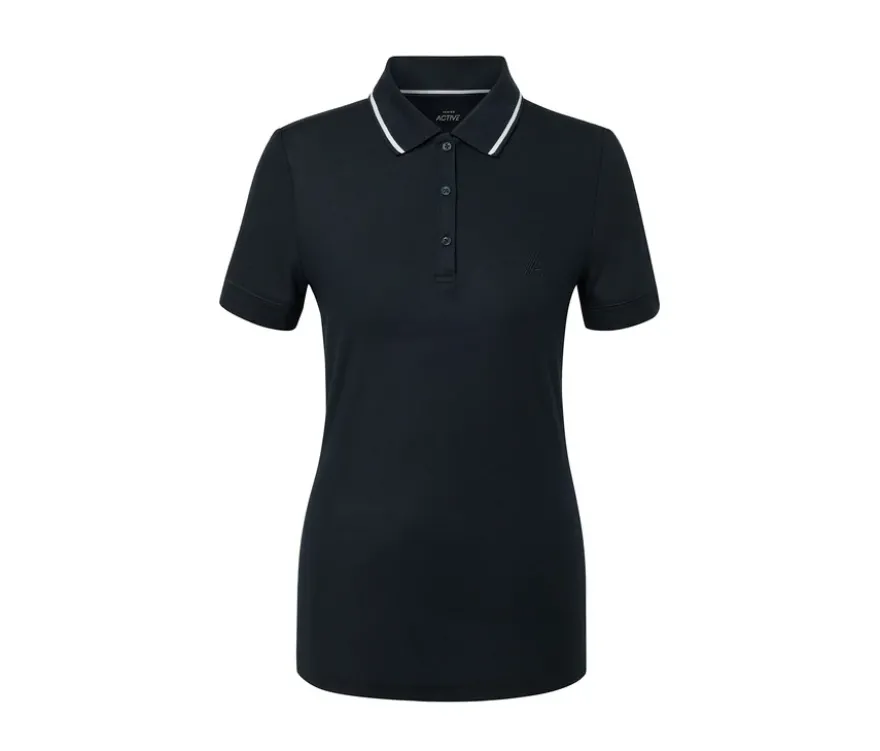 Funktionspoloshirt, dunkelblau