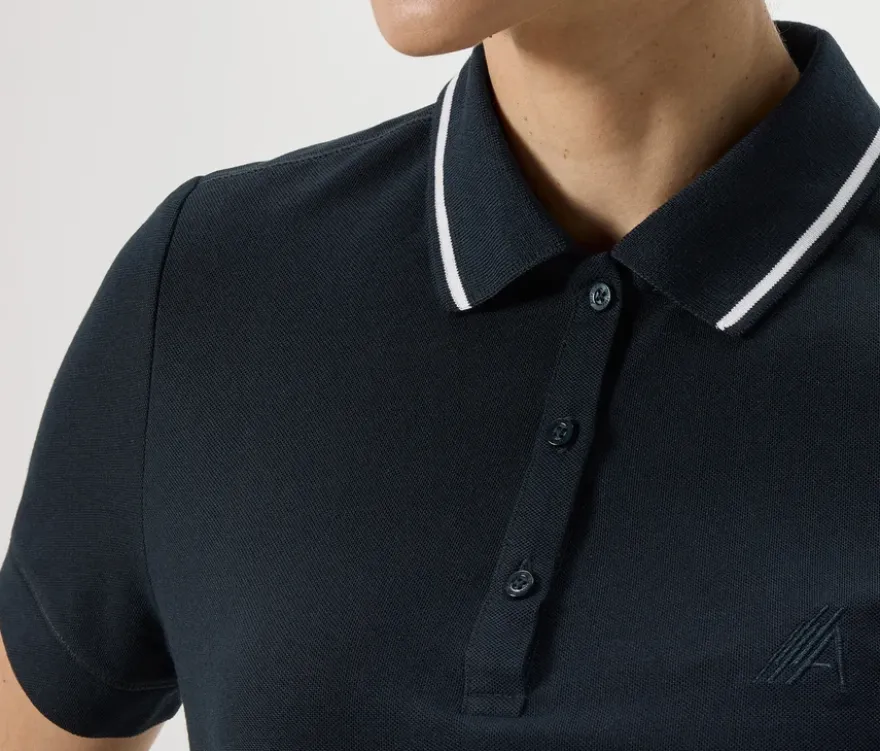 Funktionspoloshirt, dunkelblau