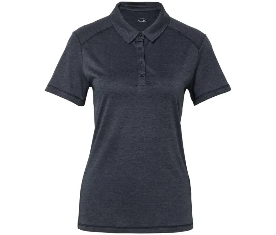 Funktions-Poloshirt, navy