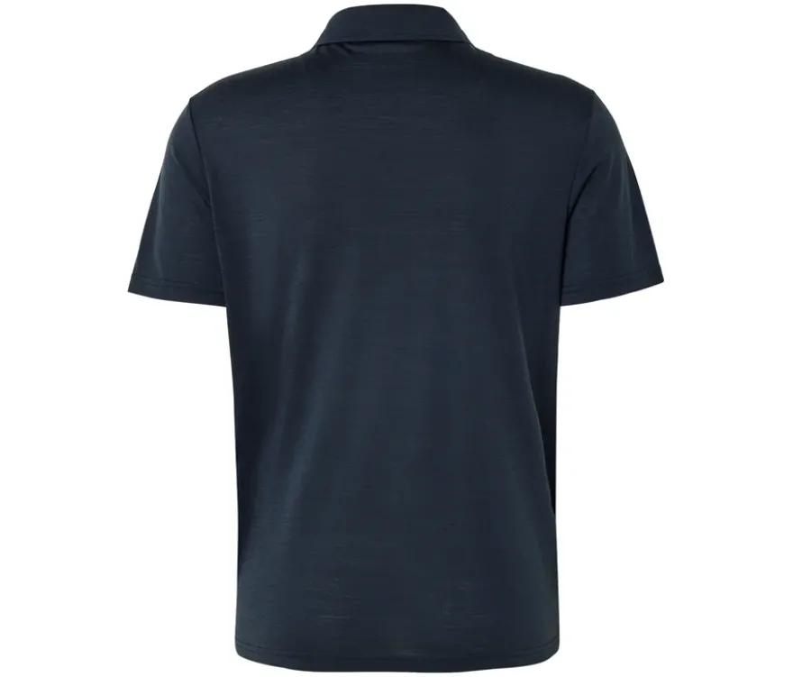 Funktions-Poloshirt, navy
