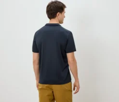 Funktions-Poloshirt, navy