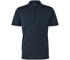 Funktions-Poloshirt, navy