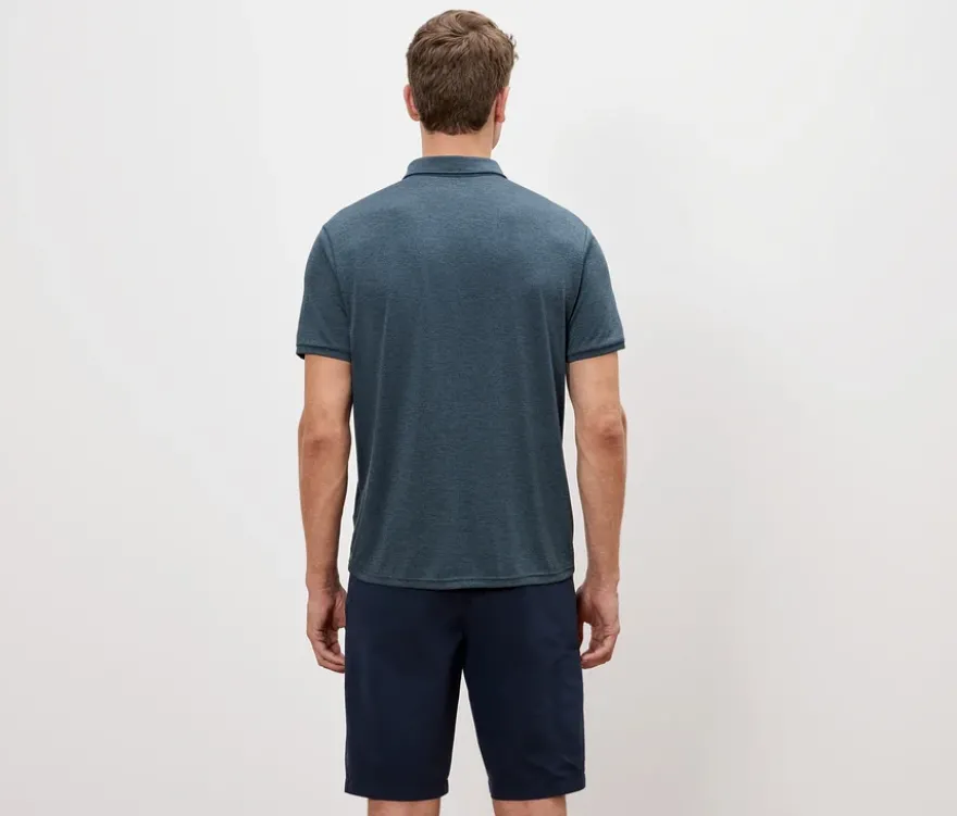 Funktions-Poloshirt, petrol