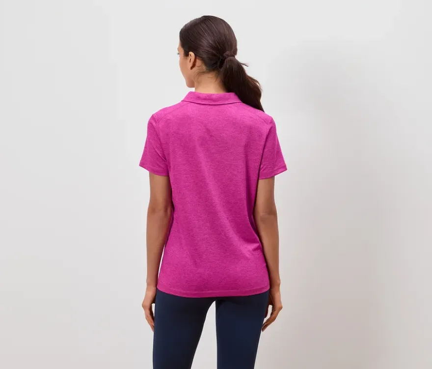 Funktions-Poloshirt, pink
