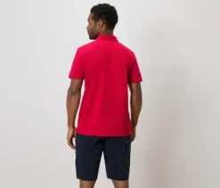 Funktions-Poloshirt, rot