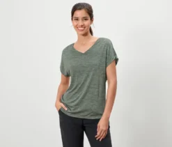 Funktionsshirt, khaki