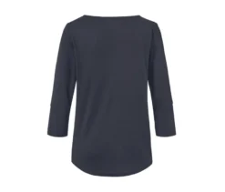 Funktionsshirt mit 3/4-Ärmel, blau