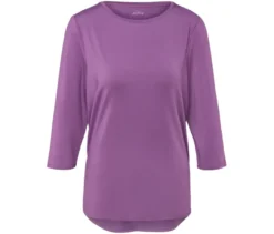 Funktionsshirt mit 3/4-Ärmel, lavendel