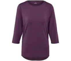 Funktionsshirt mit 3/4-Ärmel, pflaume