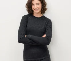 Funktionsshirt mit Wolle