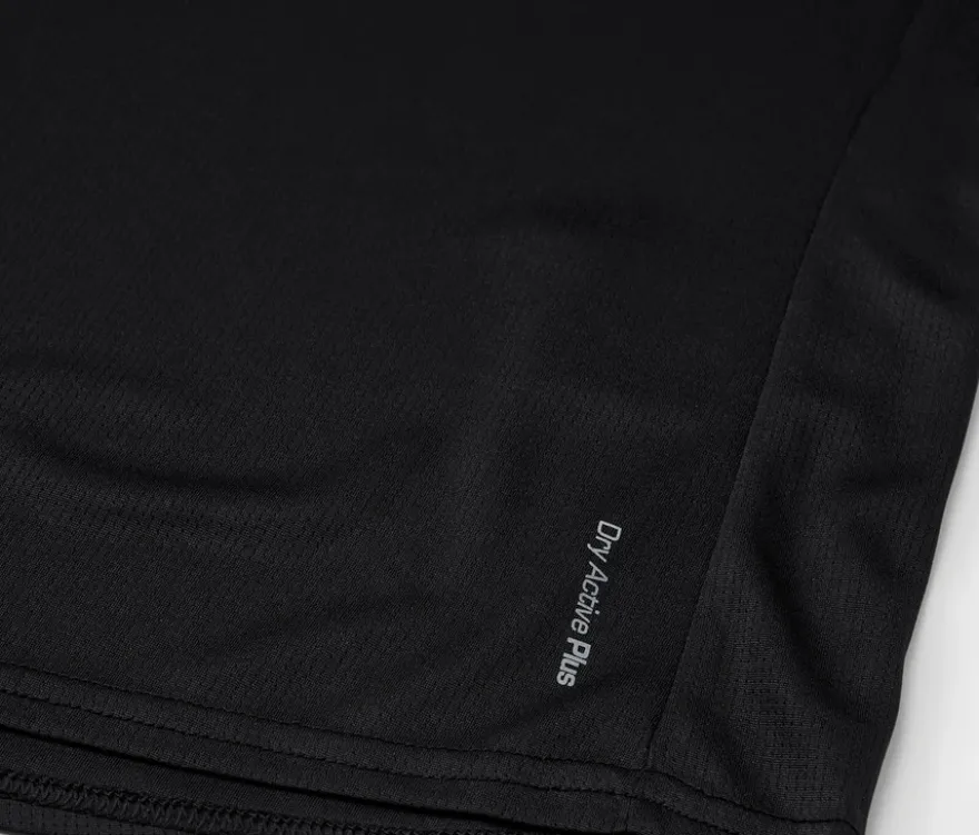 2 Funktionsshirts, schwarz/offwhite