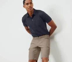 Funktionsshorts, beige