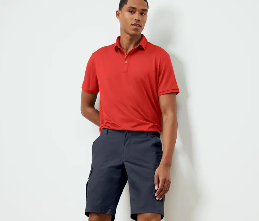 Funktionsshorts, blau