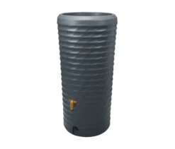 GARANTIA 2-in-1-Regenspeicher, ca. 230 l, Komplett-Set mit Pflanzenschale