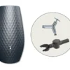 GARANTIA Triagon 2-in-1-Regenspeicher-Set, 230 l, graphitgrau
