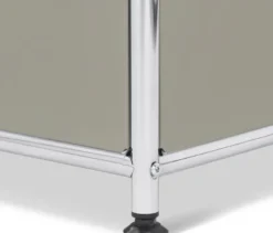 Garderobe Metall »CN3« mit 2 Klappenfächern und 2 Schubladen, hellgrau