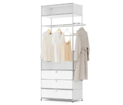 Garderobe Metall »CN3« mit Kleiderstange und 3 Schubladen