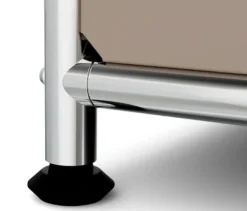 Garderobe Metall »CN3 Slim Line« mit 2 Klappenfächern, taupe