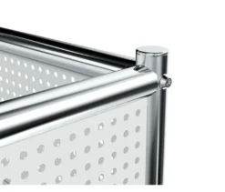 Garderobe Metall »CN3 Slim Line« mit 2 Klappenfächern, weiß
