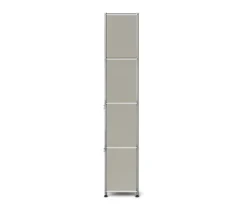 Garderobe Metall »CN3 Slim Line« mit 2 Klappenfächern, hellgrau