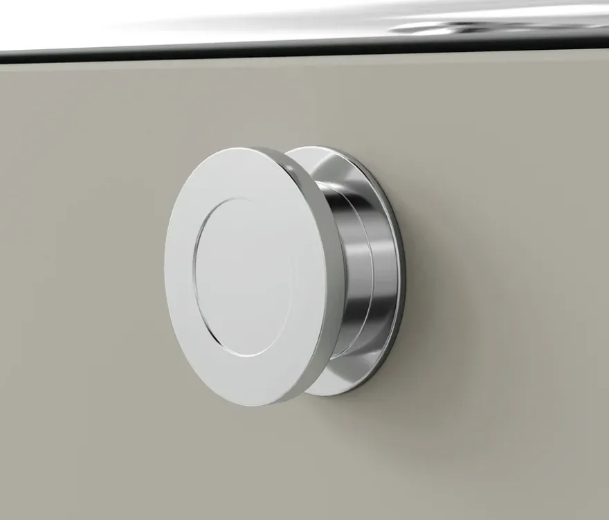 Garderobe Metall »CN3 Slim Line« mit 2 Klappenfächern, hellgrau