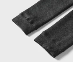 Gefütterte Leggings, anthrazit meliert