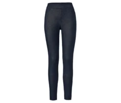 Gefütterte Leggings in Jeansoptik