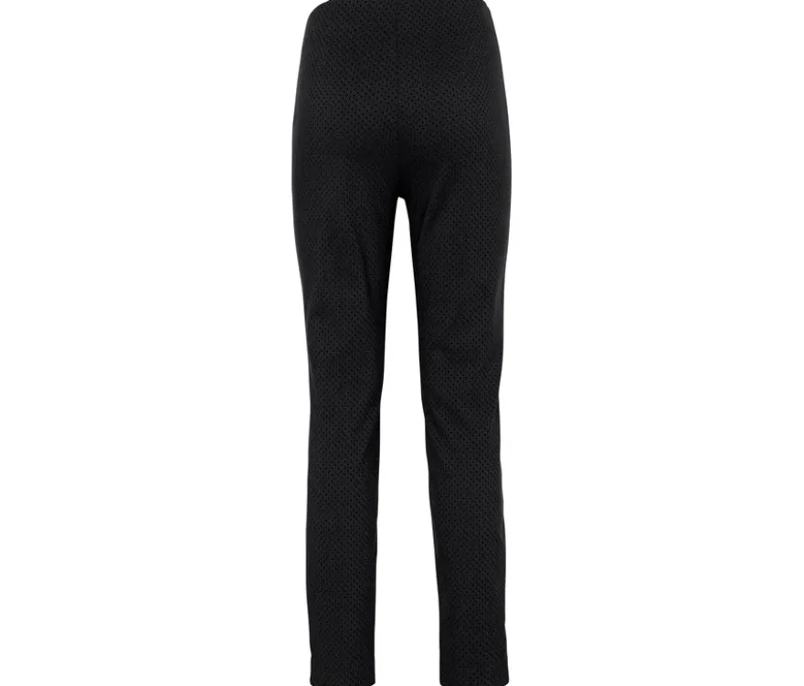 Gemusterte Jacquard-Stretchhose