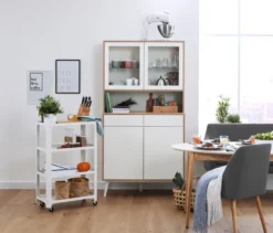 Gepolsterter Esszimmer-Stuhl