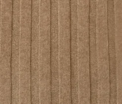 Geripptes Strickkleid mit Stehkragen