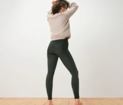 Gerippte Thermoleggings