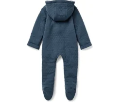 Gesteppter Baby-Jersey-Overall