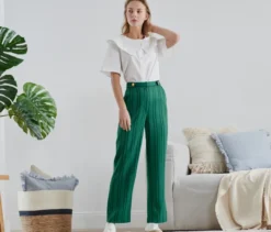 Gestreifte Hose