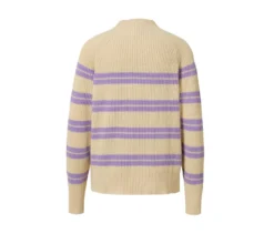 Gestreifter Strickpullover